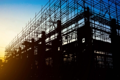 Construction Site silhouettes